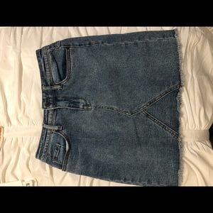Jean skirt